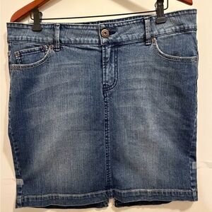 LEI Classic Blue Denim Mini Skirt size 15